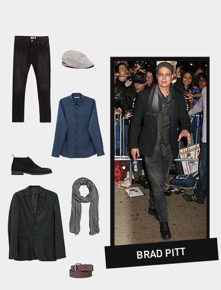 Get the look: Brad Pitt