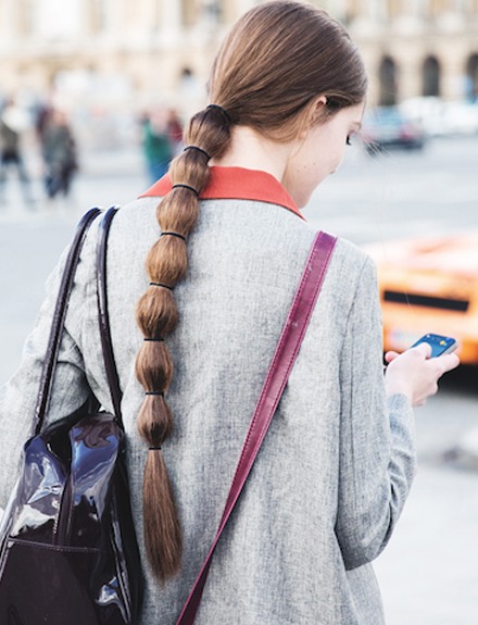 Cómo hacerte el peinado de moda: La coleta burbuja