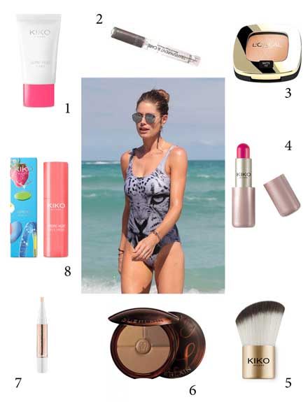 Cómo cambiar tu look de belleza de la playa al chiringuito