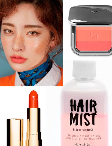 El naranja, la tendencia en maquillaje para este otoño