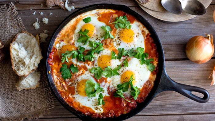 La shakshuka en Ruta de la Plata