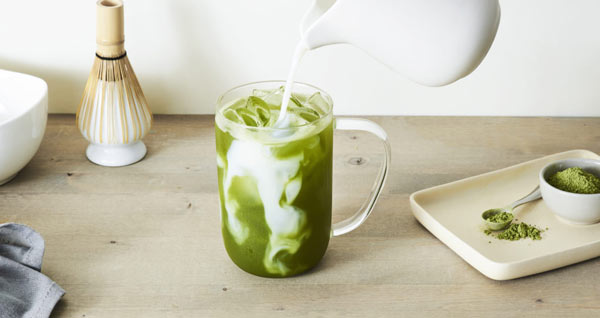 Matcha latte en Ruta de la Plata