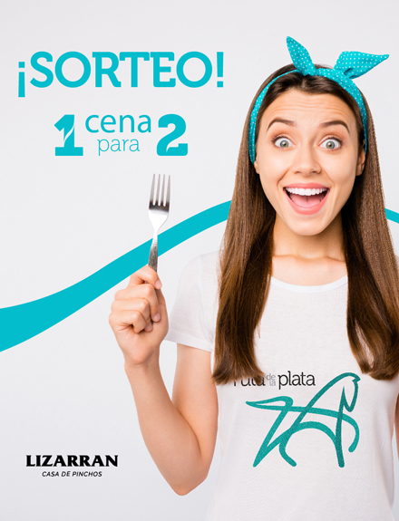 SORTEO PULPO PARA DOS PERSONAS + BEBIDA EN LIZARRAN DE CC RUTA DE LA PLATA