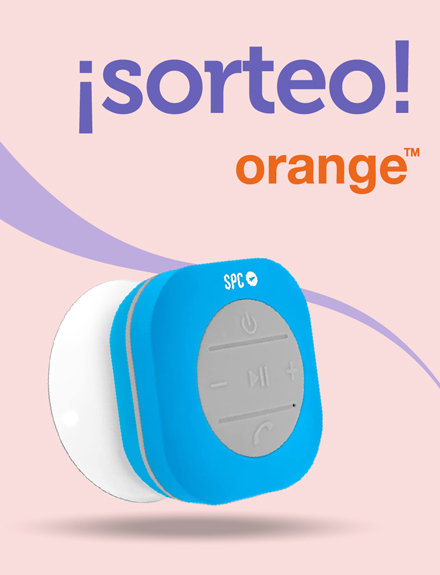 Sorteamos un Altavoz Inalámbrico Impermeable SPC Splash-Speaker de Orange.