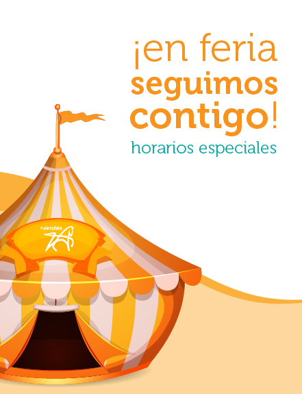 ¡En feria seguimos contigo!