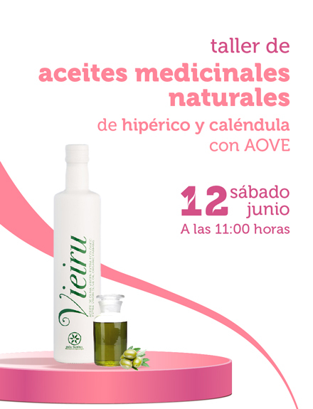 Taller de aceites medicinales naturales