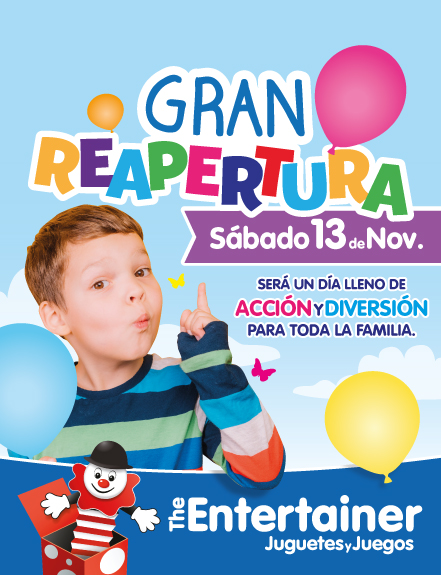 Reapertura The Entertainer