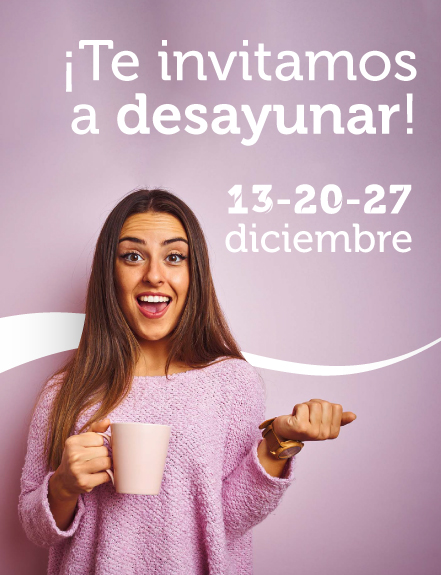 ¡Te invitamos a desayunar!