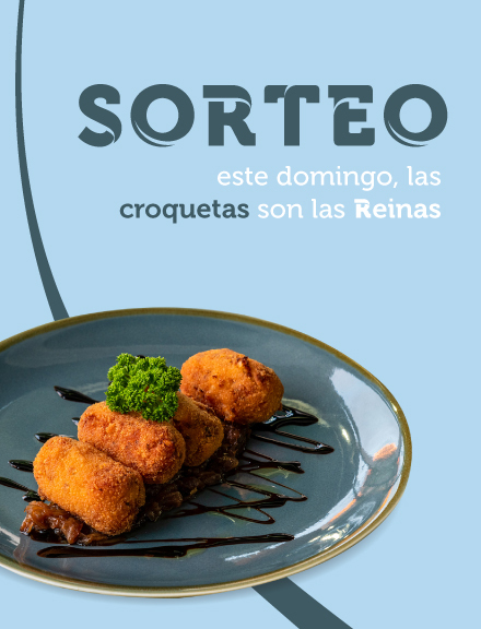 ¡¡Sorteamos 4 raciones de croquetas!!